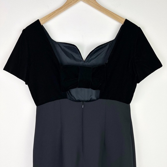 Liz Claiborne Vintage Black Sweetheart Dress - Picture 7 of 10